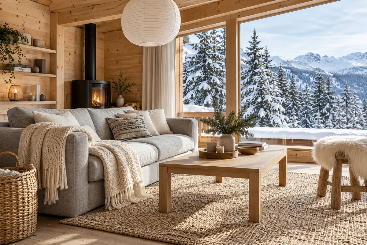 Déco chalet Ikea : l'esprit montagne à petit budget