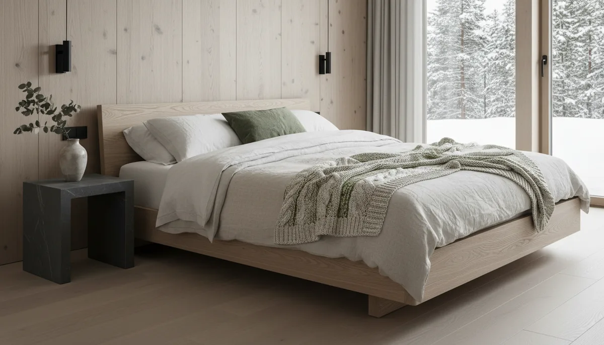 Déco chambre chalet scandinave : créer un cocon nordique chez soi
