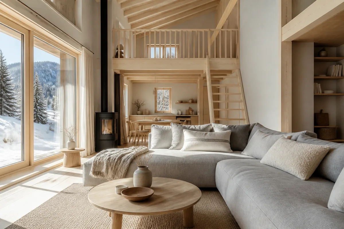 Décoration petit chalet : aménager 30 m² sans l'étouffer