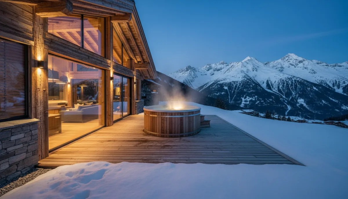 Location de chalet en montagne avec jacuzzi : prix, massifs et conseils